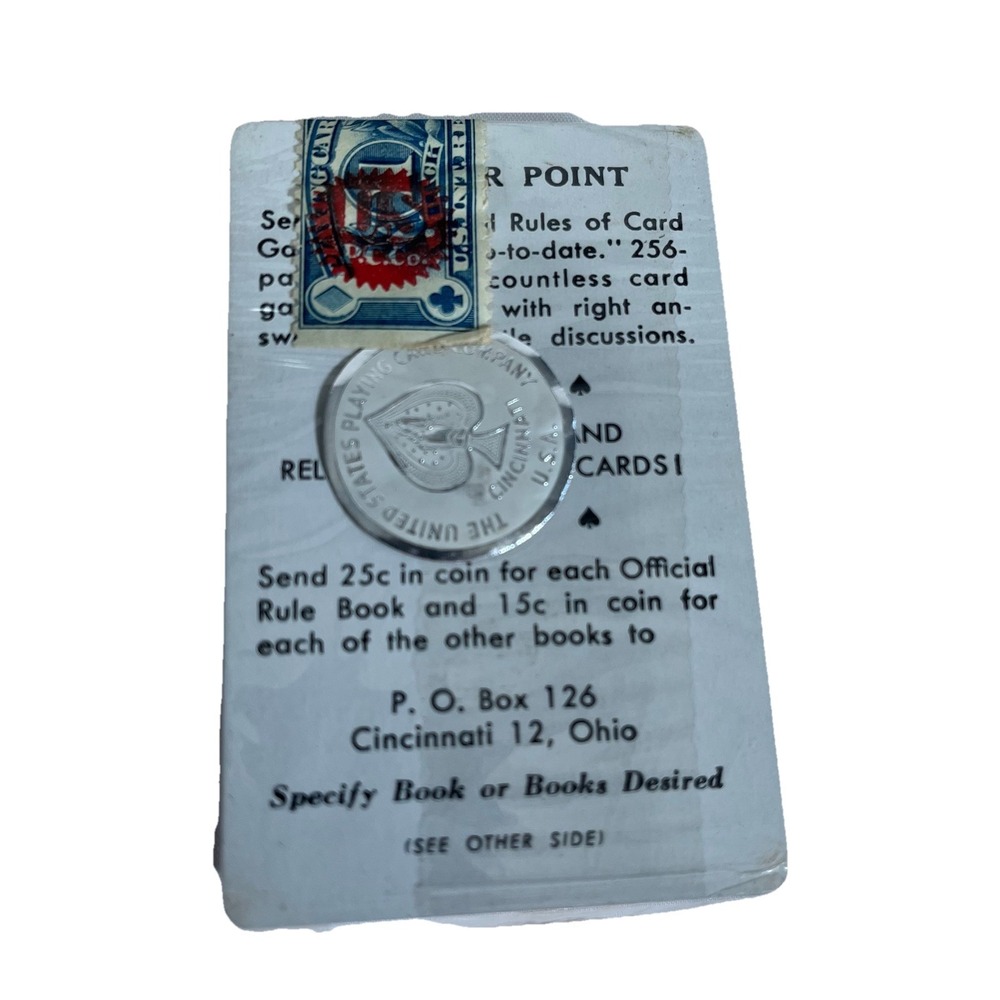 Congress Double Deck Canasta Art Museum Playing Cards Pull Drawer Box Sealed‎ - Picture 3 of 5
